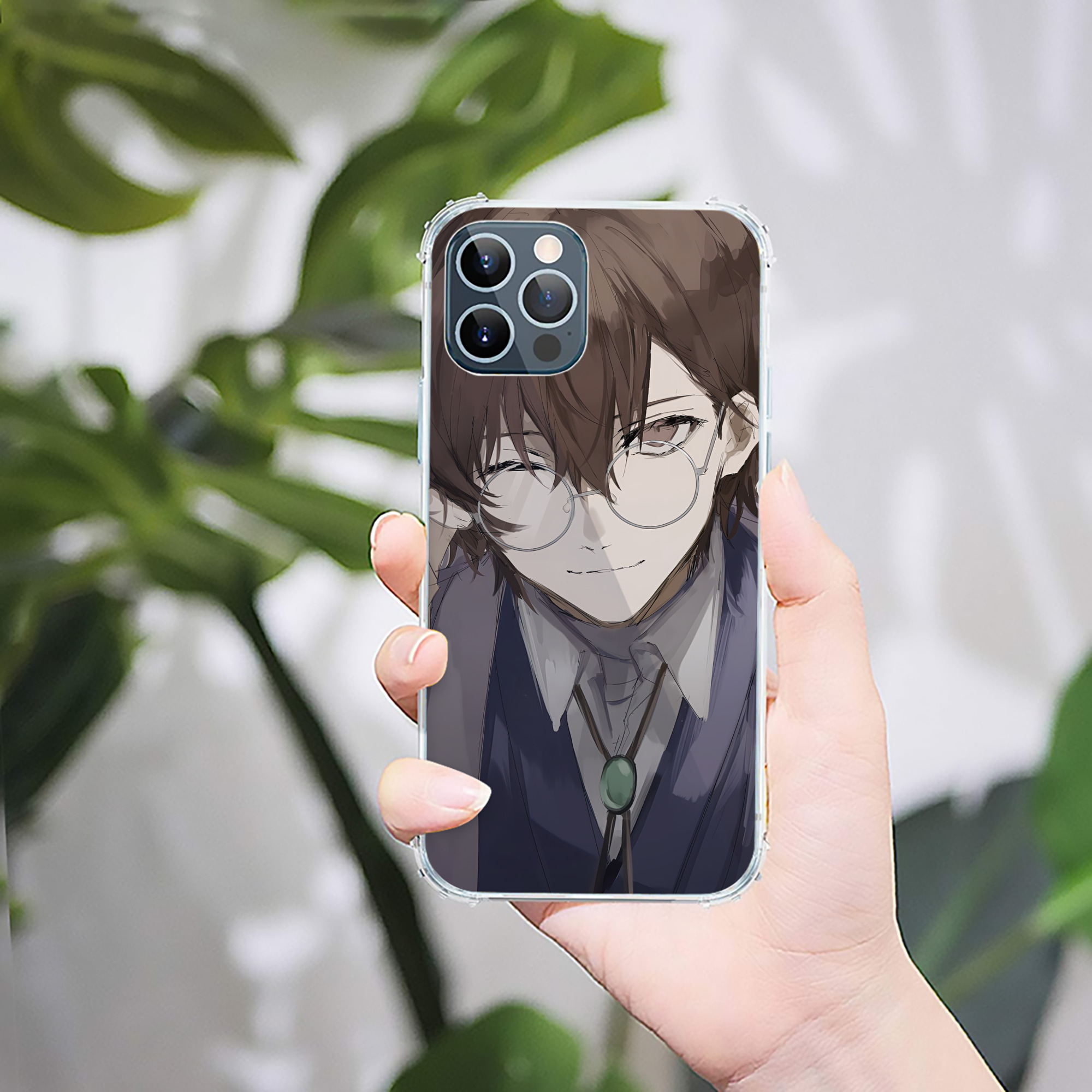 （画像用） 文豪ストレイドッグス Bungo Stray Dogs 【iPhone 12シリーズ対応】透明スマホケース（クリアソフトケース）